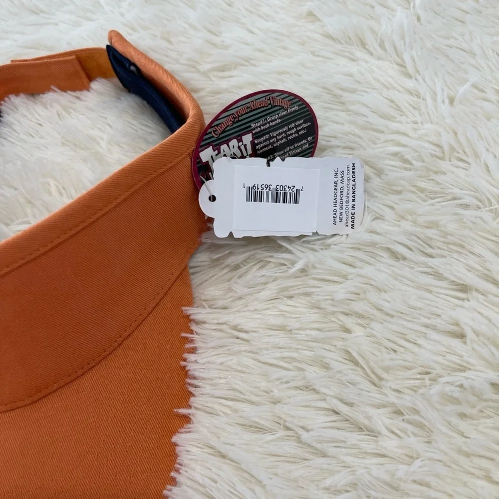 Rabbit Skins Orange Hat Adjustable Sun Protection